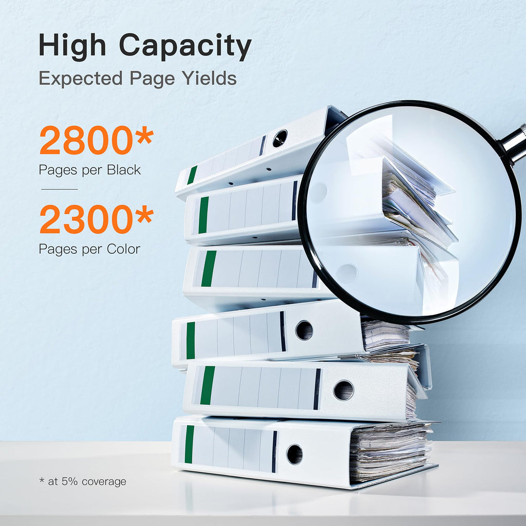 201X Replacement for HP 201X Toner Cartridges 4 Pack High Yield