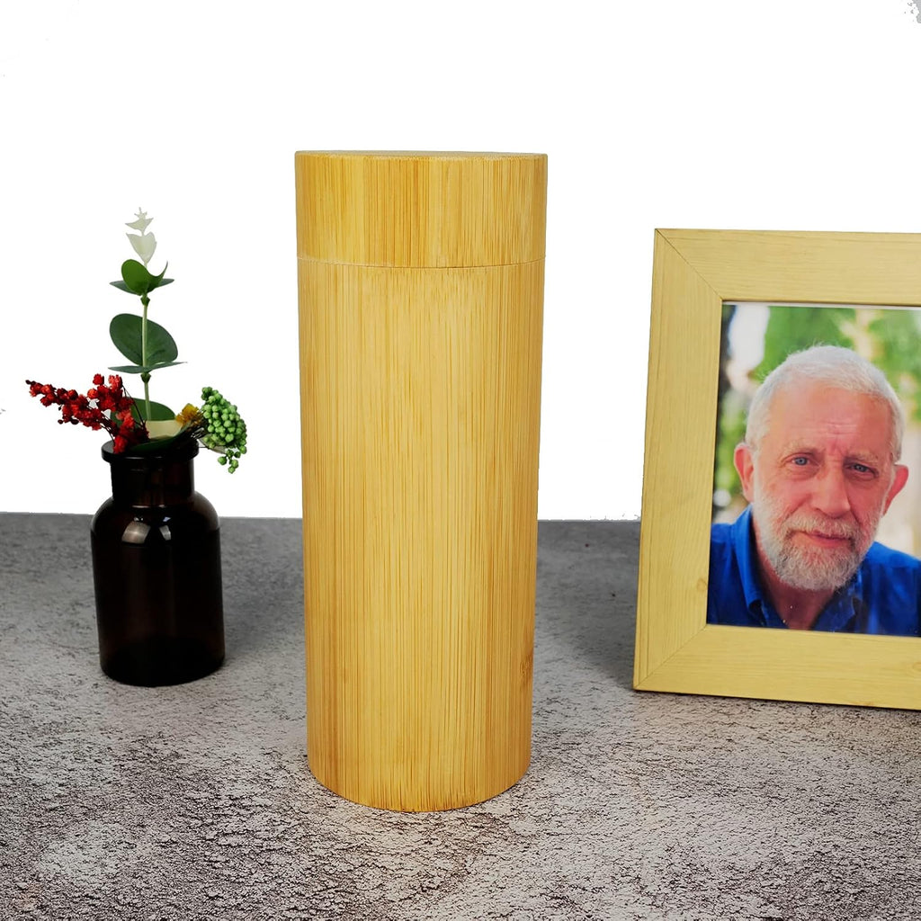 Biodegradable Bamboo Scattering Tubes Urn for Human & Pet Ashes