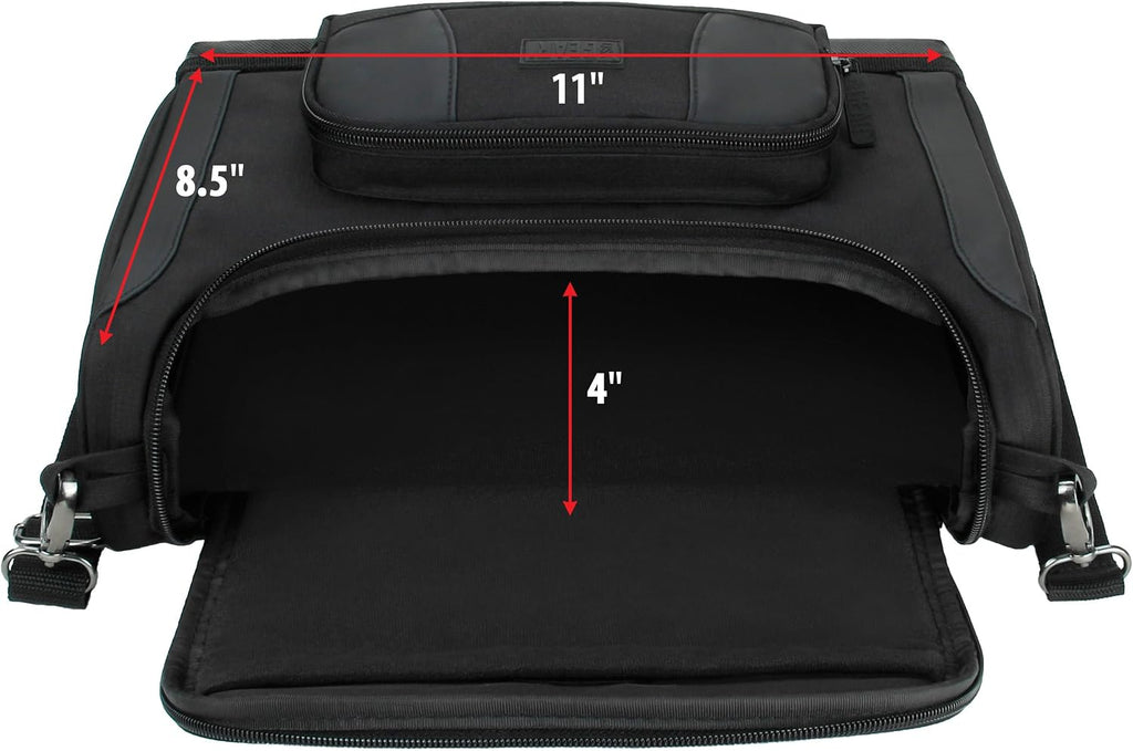 Travel Nebulizer Bag Fits Nebulizer Machine, Tubing, Mouthpiece, Mask, Solution & more Asthma Accessories - Inhaler