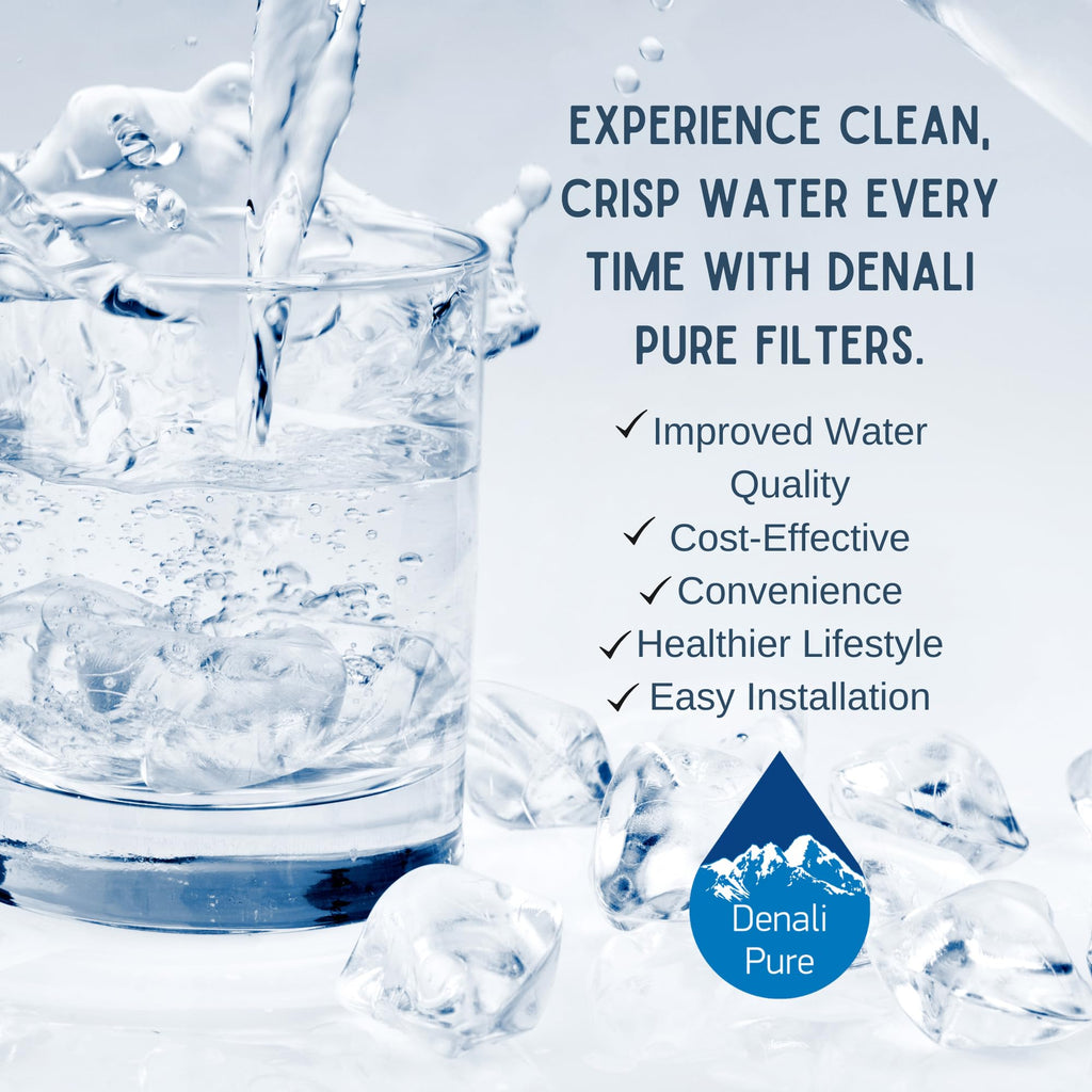4-Pack Replacement for Samsung RS253BASB Refrigerator Water Filter