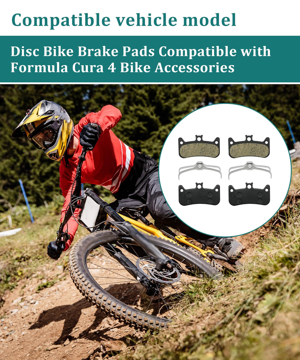 2 Pairs Disc EBike Brake Pads