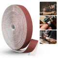 Emery Cloth Roll 80 Grit, 1 Inch x 82 Feet Heavy Duty Sandpaper