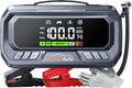 12-in-1 Jump Starter with Air Compressor 8000A 160PSI 65W Charging, Portable Car Battery Jump Starter (All Gas/14L