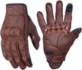 Motorcycle Gloves, Leather Motorcycle Riding Gloves for Men and Women, Touchscreen Motorbike Gloves for Motorcross