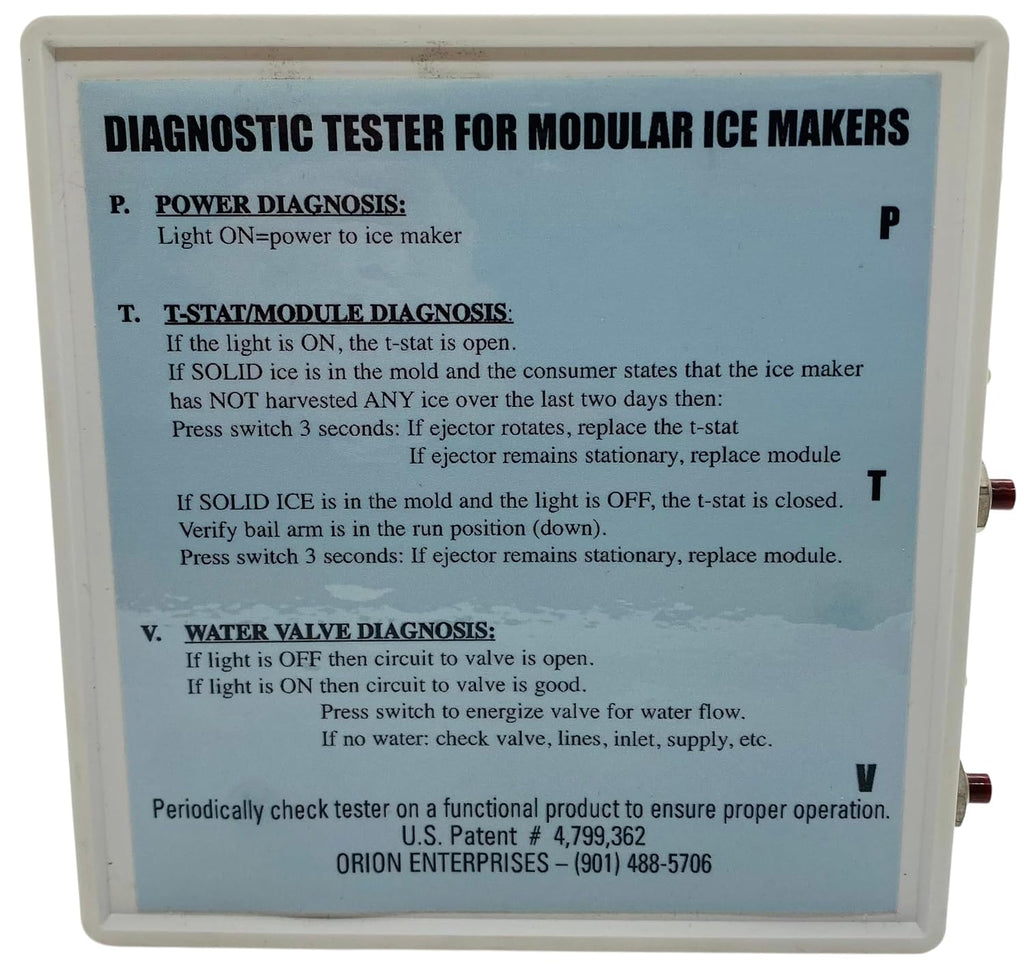 Diagnostic Tester for Modular Ice Makers, IMT1