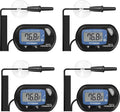 4-Pack LCD Digital Aquarium Thermometer