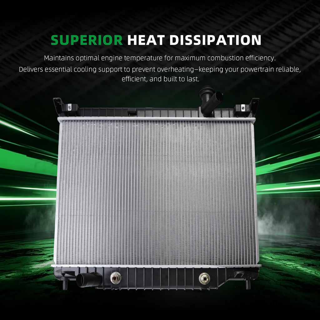 Coolant Radiator fits for Buick Rainier & Chevrolet Trailblazer & Saab 9-7x