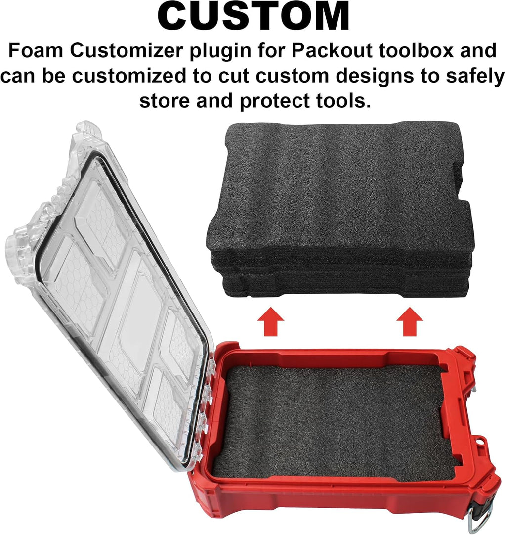 48-22-8435 Tool Box Foam Fits for Milwauke-e Packout Foam Inserts (2PCS)