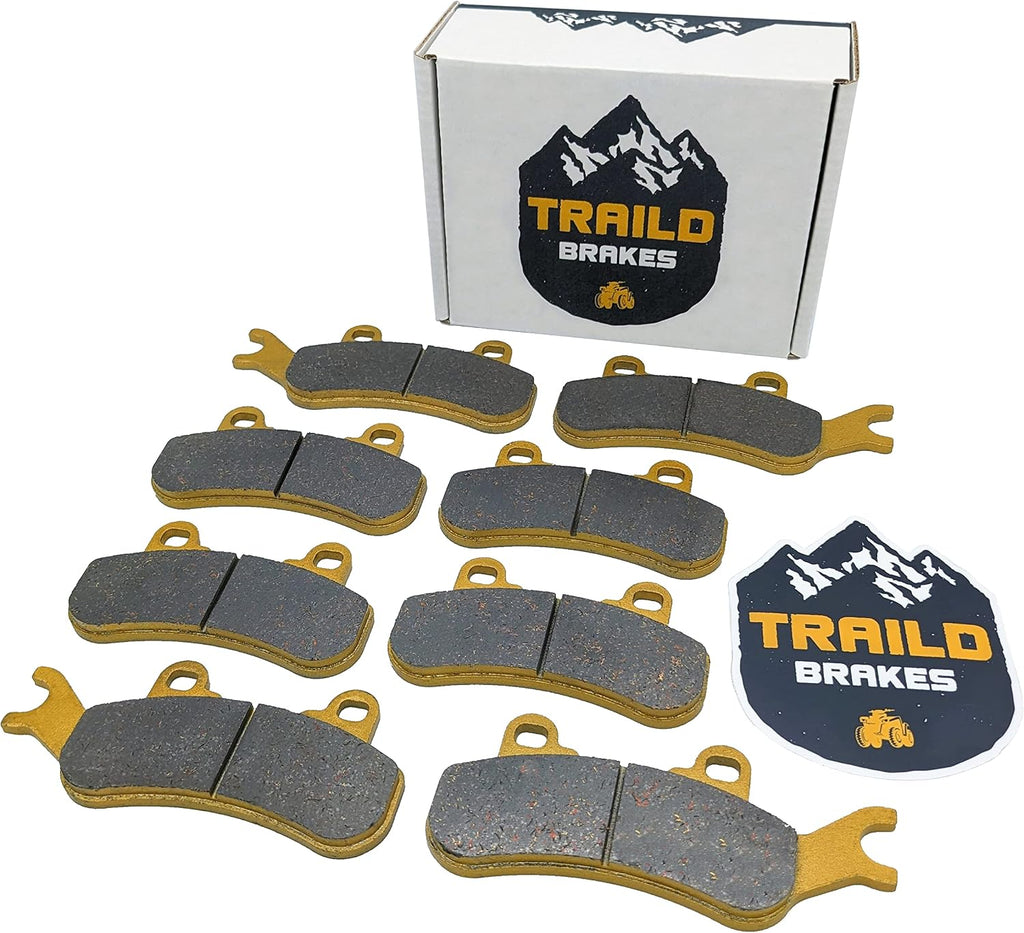 Traild Ceramic Brake Pad & Rotor Kit for Can-Am Maverick 2017-2024 Full Set