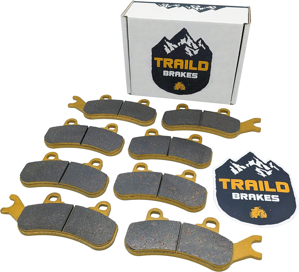 Traild Ceramic Brake Pad & Rotor Kit for Can-Am Maverick 2017-2024 Full Set
