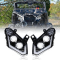DOT Approved LED Headlights for Can-Am Maverick X3 Max XDS R Turbo