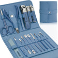 Manicure Set Professional Nail Clippers Pedicure Kit,16 pcs Stainless Steel