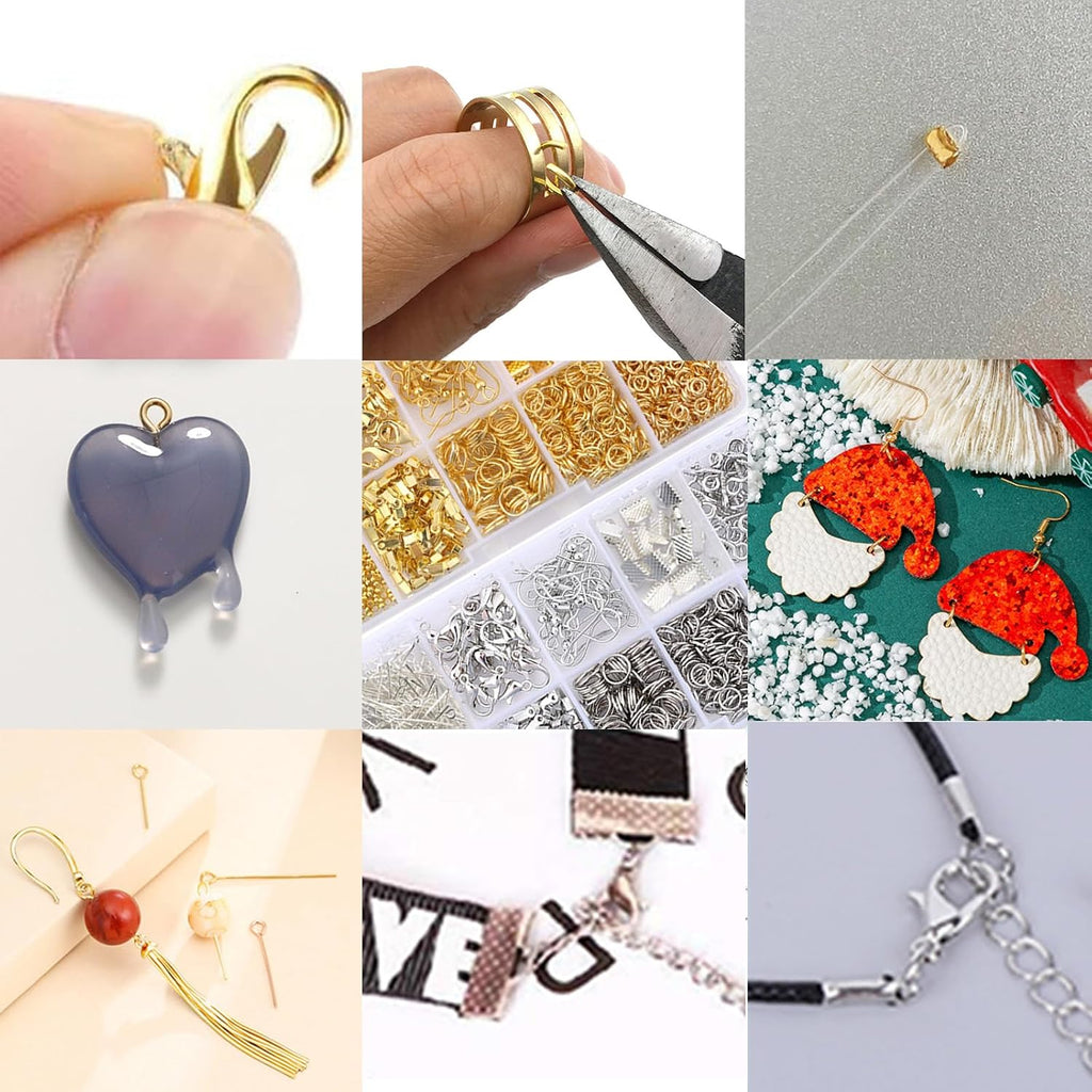 Jewelry Making Supplies Kit, Repair Tools with Accessories | Jewelry Making Kit for Adults and Beginners, Wire