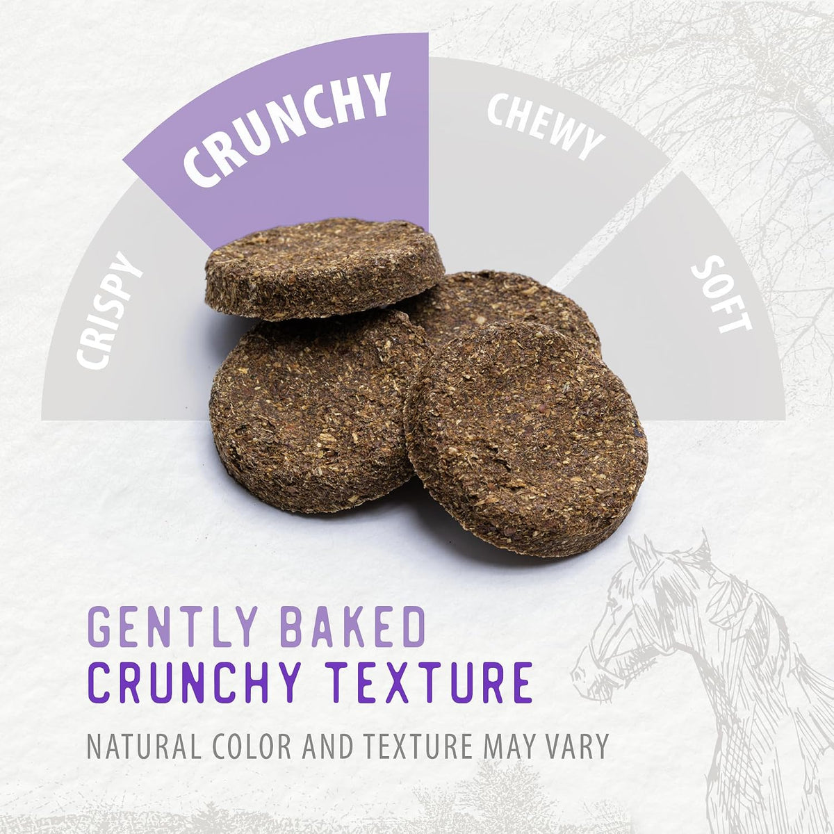 Harvest Biscuits - Apple & Alfalfa Recipe 32 oz, Horse Treats