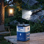 6V Lanterns Rechargeable LiFePO4 Battery 2 Pack with Charger