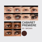 Cabaret Premiere Brown Mascara, Volume and Length, Defining, Curling, No Flaking, No Clumping, Smudge Proof