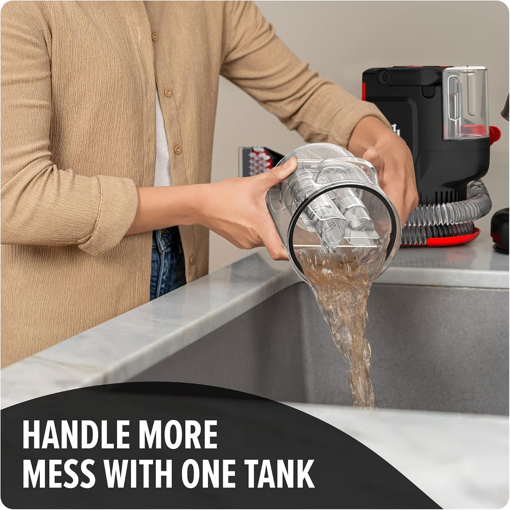 Portable Spot Cleaner Machine for Carpet and Upholstery | Powerful Suction Spot Cleaning Machine with Versatile