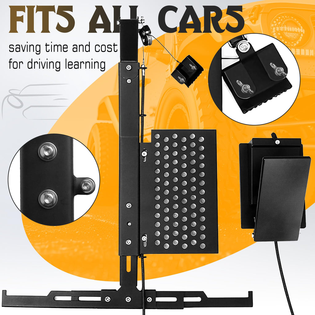OceanicEcho Passenger Side Brake Pedal for Universal Driver Training