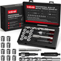 Kolvoii M12x1.25 Thread Repair Kit, 10 Solid 304 Stainless Steel Inserts
