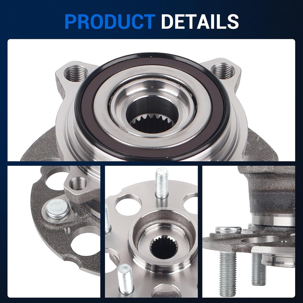 Autoround 512501 Rear Wheel Hub Assembly Fits 2013-2015 Acura RDX