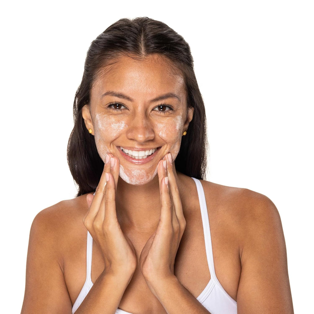 Liquid Gentle Foaming Face Wash with Glycerin, Oil-Free & Hypoallergenic Skin Care Cleanser, Fragrance-Free