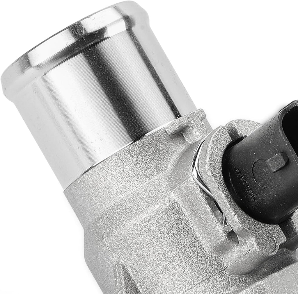 Upgrade Aluminium Thermostat Housing Assembly Compatible with Chevy Aveo5 2009-2011 Cruze 2011-2016 Sonic 2012-2018 Trax 2013-2018,Pontiac G3 2009-2010 - Replaces 902-821 96984104 55564891 55578419
