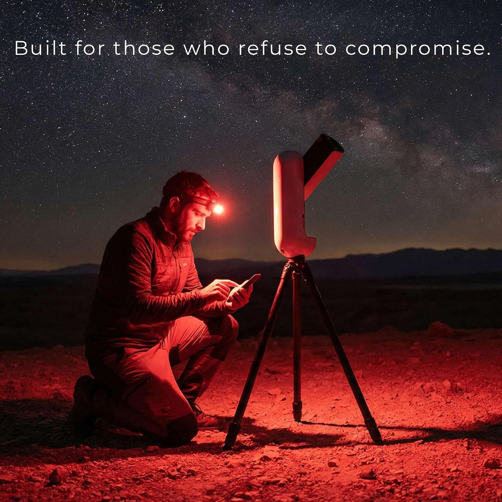 Smart Telescope - 12.5MP Square Sensor, 50MP Mosaic, BalENS Signal Enhancement, Full Manual Control