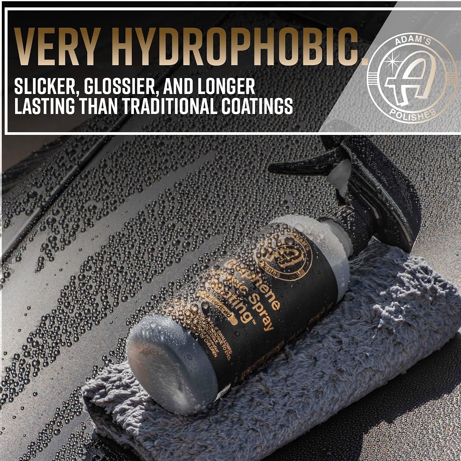 Advanced Graphene Ceramic Spray Coating - 18+ Months Sprayable Graphene Oxide Ceramic Coating for Cars, Boats, RV's &
