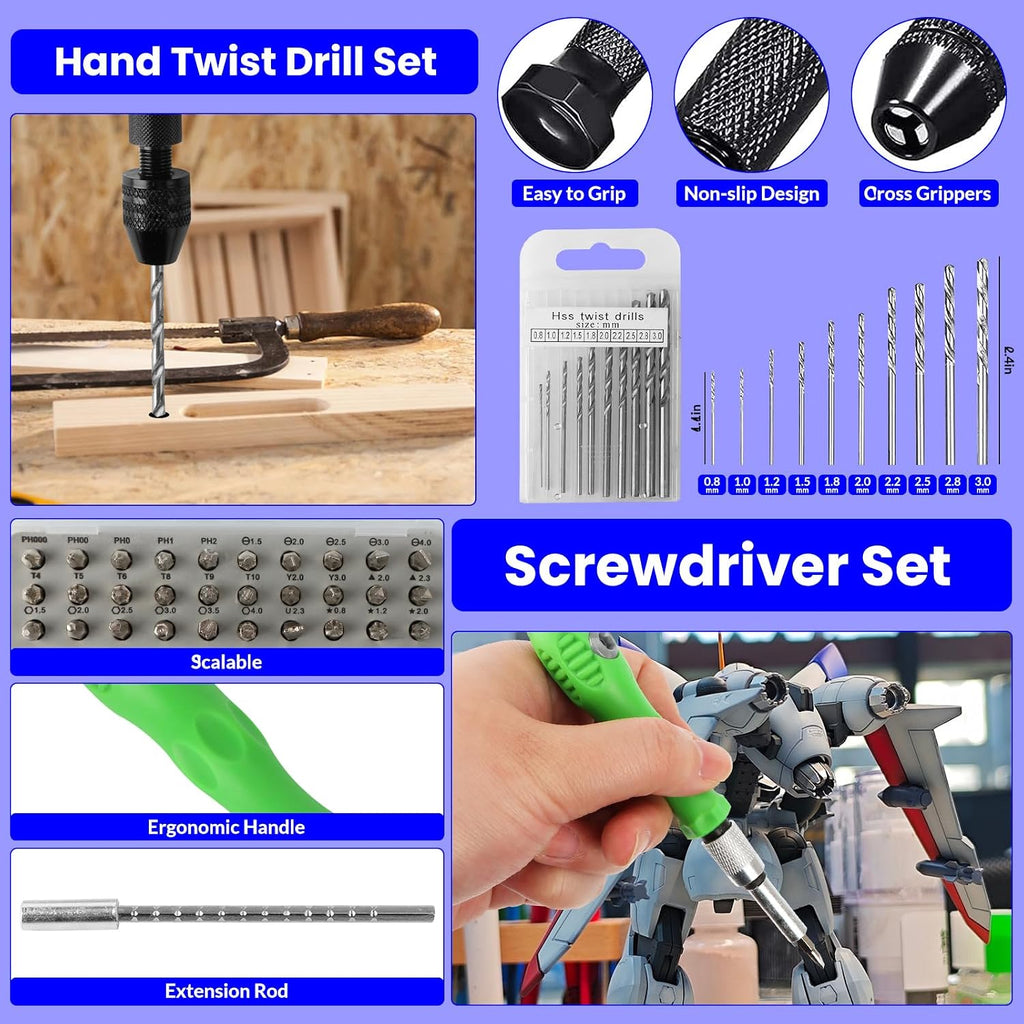 3D Printer Tool Kit, 105 Pcs 3D Printer Accessories Includes Deburring Tool, Removal Tools, Digital Caliper, Cutting