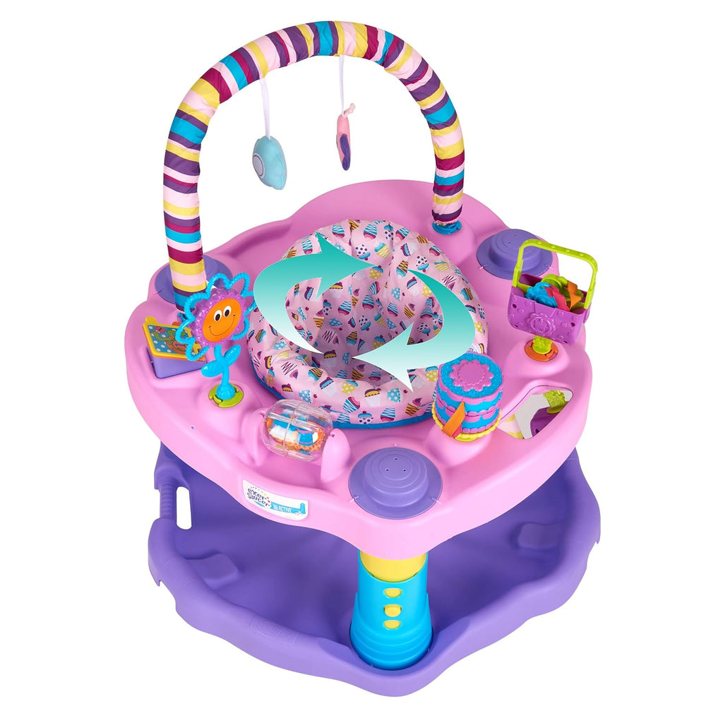 Exersaucer Bouncing Activity Saucer, Sweet Tea Party