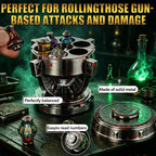 RPG Dice Set,7Pcs Bloodstained Alchemist Elixir Dice with Spinning Chalice