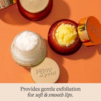Natural Lip Scrub, Moisturizing Sugar Scrub for Dry Lips, Lip Scrubber Exfoliator with Essential Oils Smooths and
