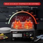 14" Commercial Electric Griddle,Electric Countertop Flat Top Griddle