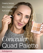 Makeup Cream Concealer Eye Palette Quad (Indulgence)