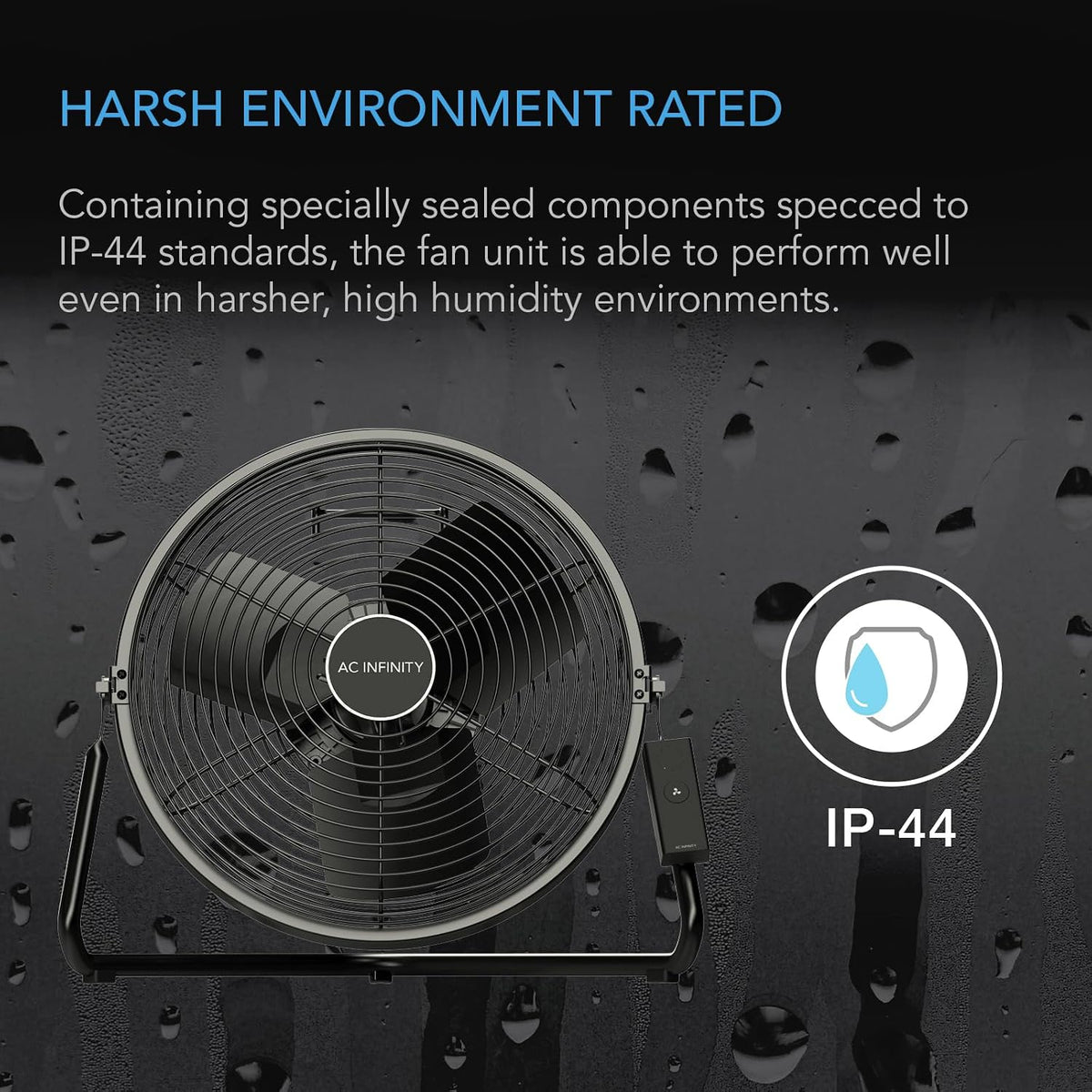 AC Infinity CLOUDLIFT S14, Industrial Wall Fan 14” with Wireless Controller