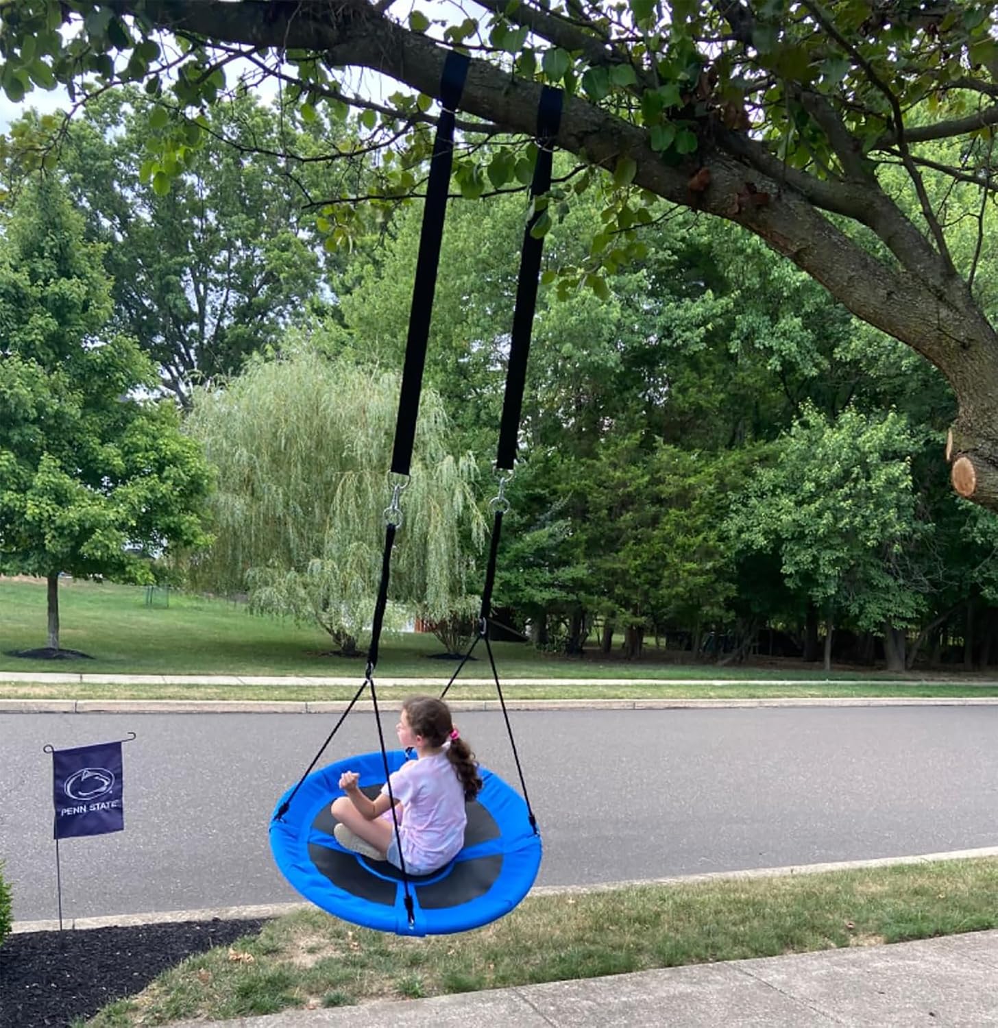 Tree Swing Hanging Straps Kit 4Ft, Robust, Reliable, and Flexible - Supports up to 2200 lbs - Effortless Setup with