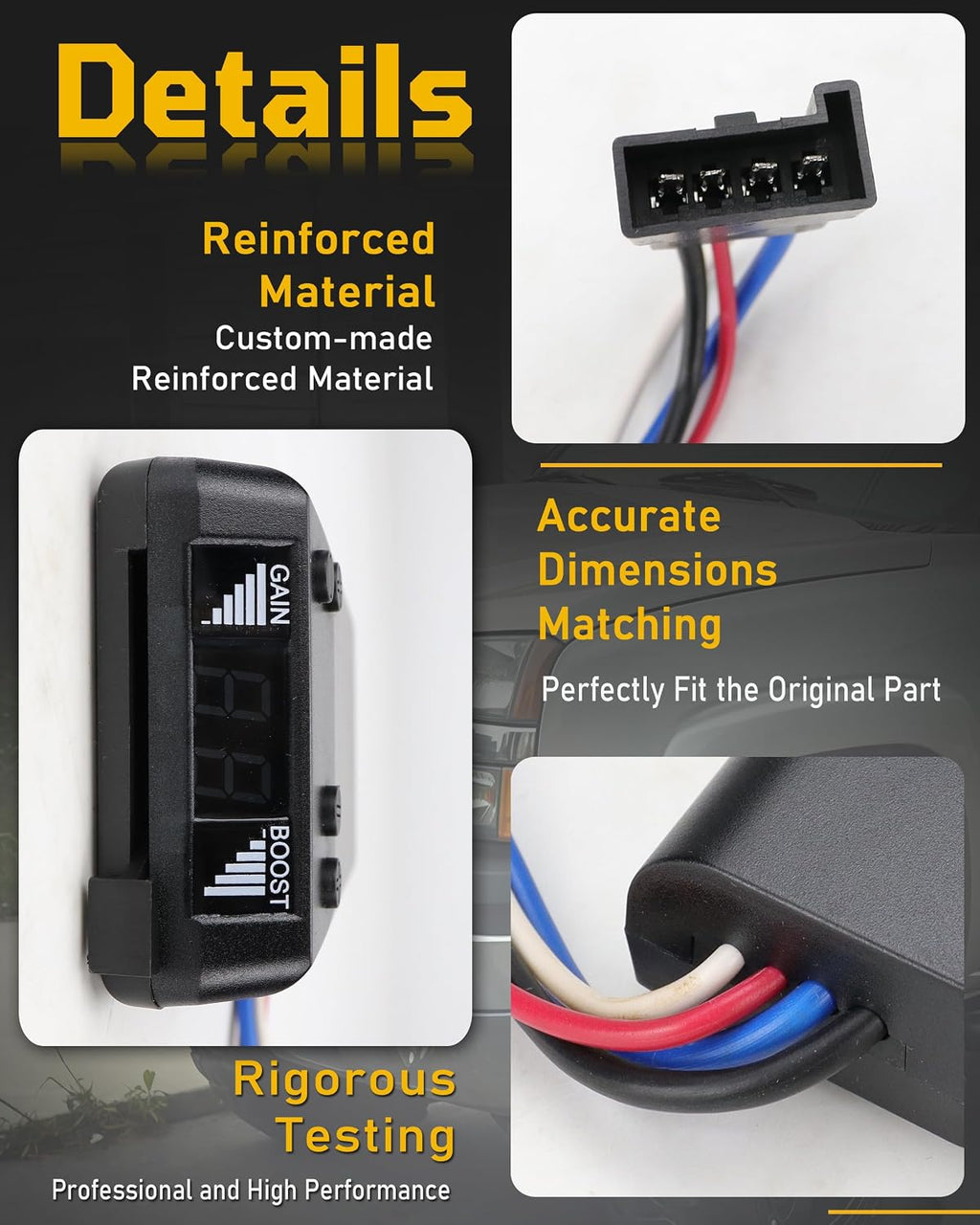 8508211 Proportional Brake Controller Compatible with Chevy Ford General