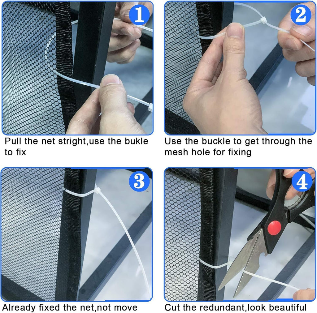 Stairway Net, Baby Gate for Stairs with No Drilling, Baby Safety Banister Guard Rail Net, 18 ft L x 2.66 ft H, Safety