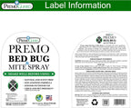 Bed Bug & Mite Killer Spray – University Tested 100% Kill Rate | Natural, Safe for Bedding, Furniture, Fabrics, and