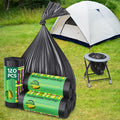 120 Portable Camping Toilet Bags, Biodegradable Compostable 5-8 Gallon | Emergency Camp Potty Poop Bags, Thickened