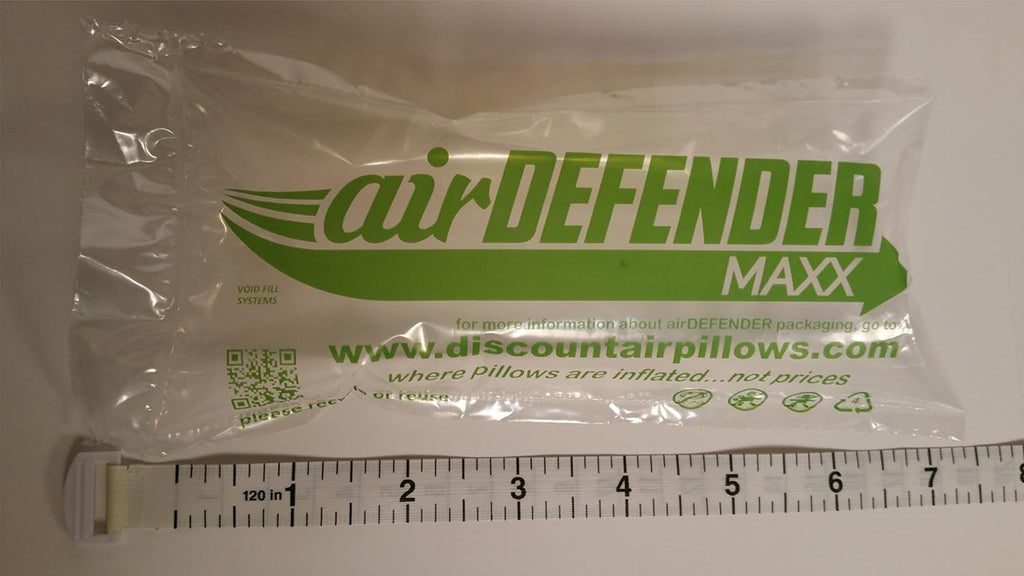 330 Count 4 x 8 airDEFENDER MAXX air pillows 40 gallons 5.33 cubic feet void fill cushioning