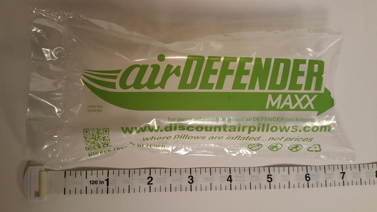 330 Count 4 x 8 airDEFENDER MAXX air pillows 40 gallons 5.33 cubic feet void fill cushioning
