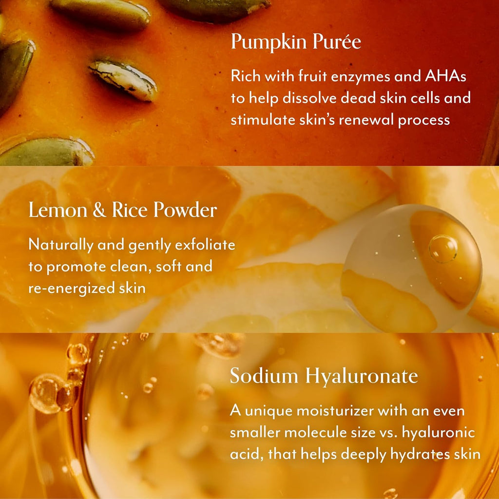 Pumpkin Powerhouse Resurfacing Face Mask - Clean Beauty, Cruelty-Free