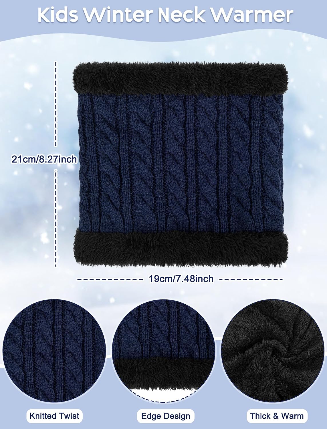 Kids Winter Hat Gloves Scarf Set, Boys and Girls Beanie Hat | Toddler Hat and Glove Set, Girls Beanie, Warm Mittens