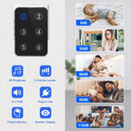 Wireless Caregiver Pager Call Button Nurse Call System 500Ft Range with LED Number Display for