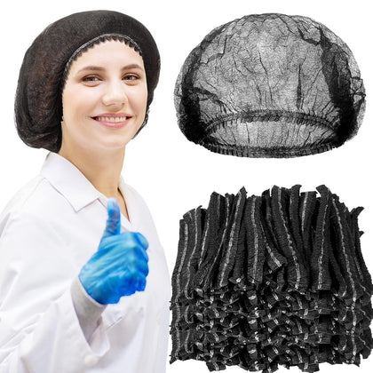 500 Pcs Disposable Bouffant Caps Bulk Disposable Cap for Hair Elastic Dust Hairnets for Food Service, Nurses