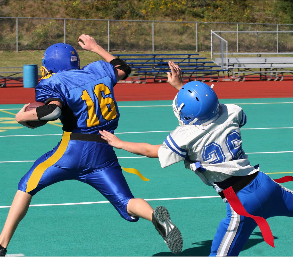 Flag Football Belts, Flag Football Set for Adults Kids and Youth, Flag Football Flags for Players Training Competition