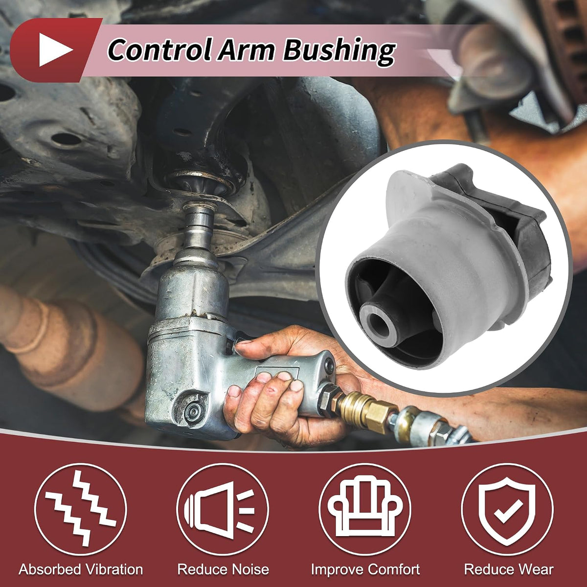 CROSSMEMBER BUSHING for Toyota ALLION COROLLA MATRIX OPA PREMIO PRIUS VISTA Rear No.4872532280 Replace Parts
