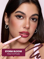 Cloudline Blur Lip Liner Long Lasting,Vegan & Cruelty-Free Lip Stain-Storm Bloom