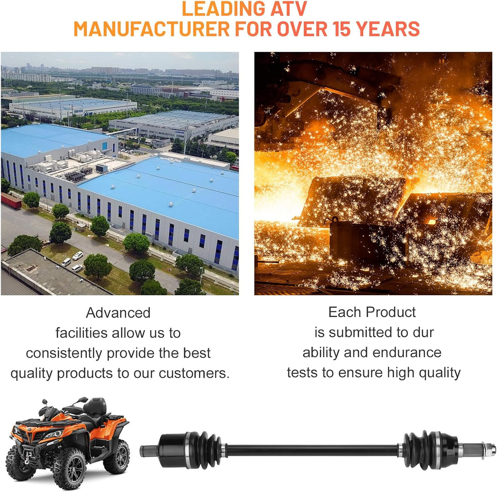 Front CV Axles Shaft Assembly Kit for Polaris 4x4 General 1000 2016-2021
